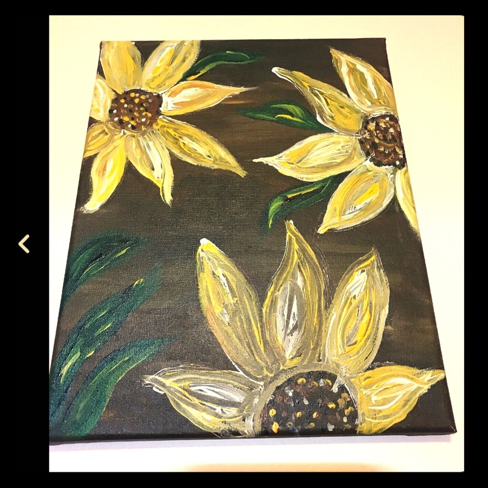 Sunflower wall art ☀️ 🌻 🌻 🌻 🌞 - Picture 1 of 1